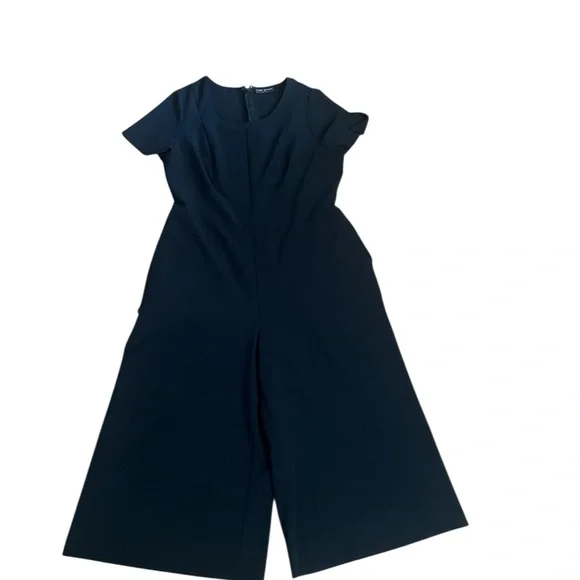 Lane Bryant Black Wide-Leg Jumpsuit - Picture 1 of 4